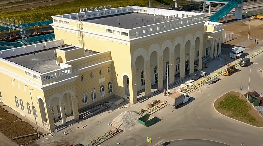 Новая станция Керчь-Южная заработает с сентября