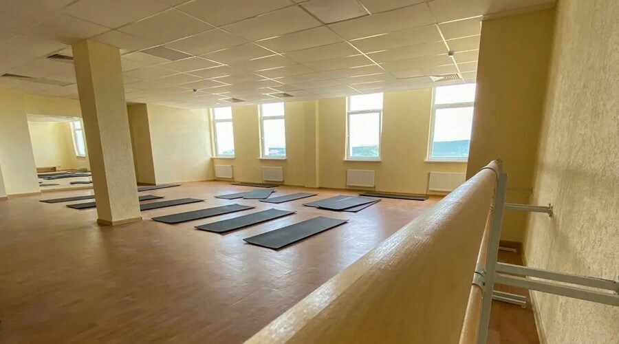 Модульный зал для художественной гимнастики установят до конца года в Ялте