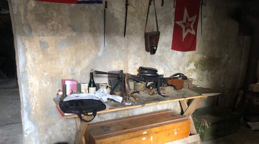 Полицейские изъяли в севастопольском музее снаряженную мину времен войны