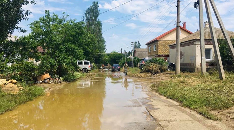 Мэр Керчи рассказал о ходе ликвидации последствий потопа в городе