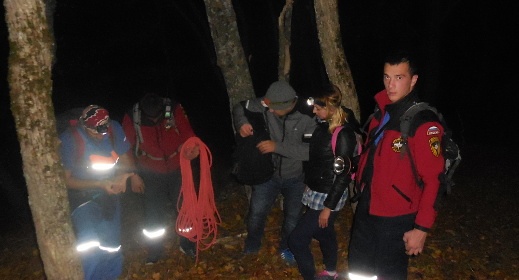 Спасатели за выходные эвакуировали из Крымских гор пятерых человек