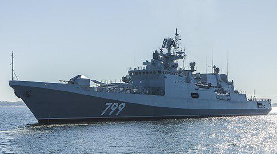 Фрегат ЧФ «Адмирал Макаров» направился в Средиземное море