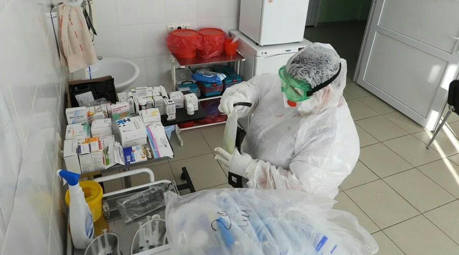 Максимальное за время пандемии количество случаев COVID-19 зарегистрировано в Крыму