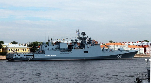 Фрегат ЧФ «Адмирал Макаров» прибыл на остров Корфу