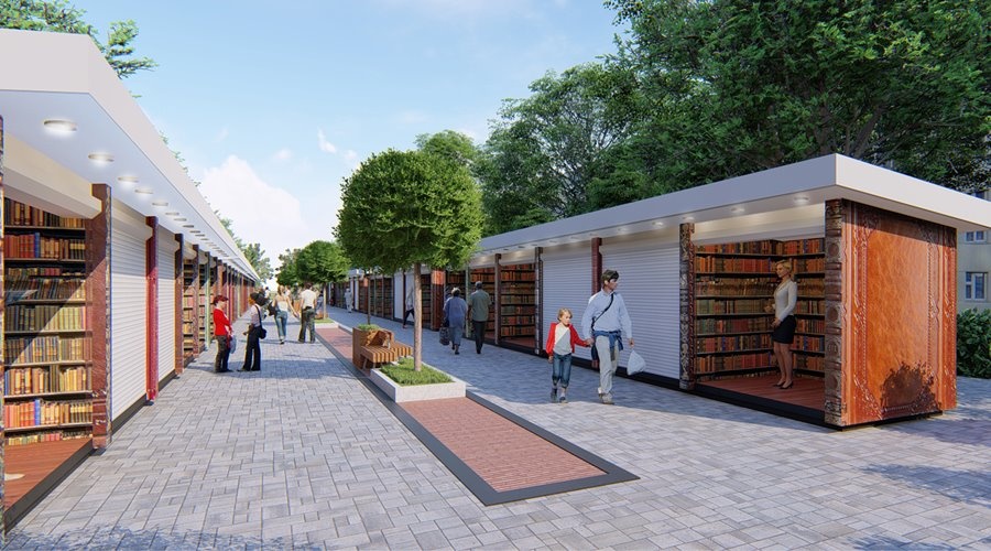 Почти 50 торговых объектов откроется на новой книжной ярмарке в Симферополе
