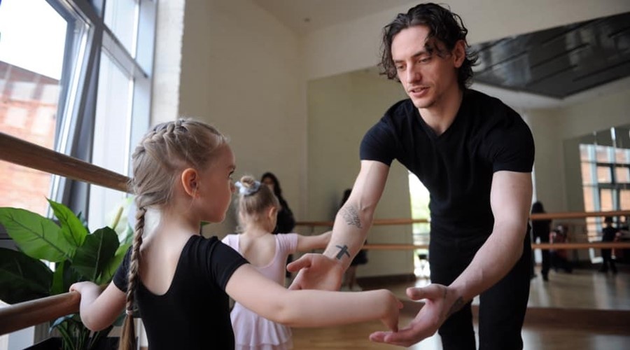 Танцовщик Сергей Полунин пообещал Путину всегда находить время для Академии хореографии в Севастополе
