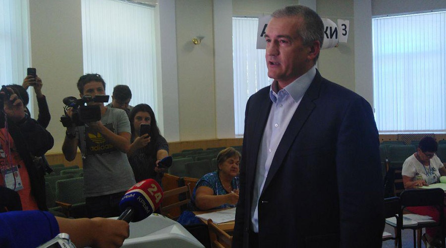 Аксёнов не стал делать прогноз по изменениям в Крыму после выборов 