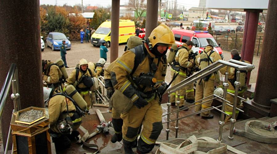 Персонал и постояльцев симферопольского «ТЭС-отеля» эвакуировали в рамках учений