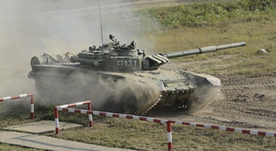 Военнослужащие ЧФ проводят танковые стрельбы на крымских полигонах