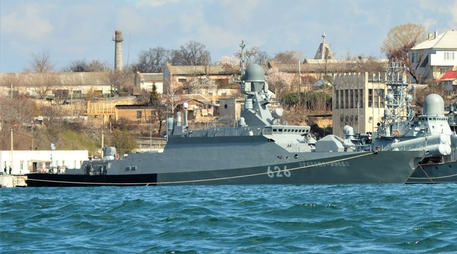 Новейший малый ракетный корабль ЧФ «Орехово-Зуево» отправился в Средиземное море