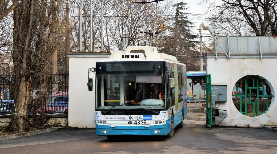 Симферопольский троллейбус №9 временно изменил маршрут