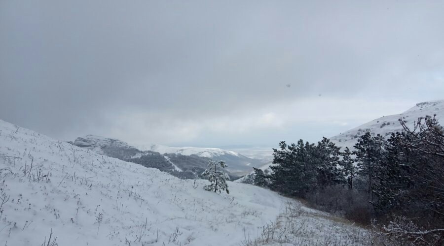 Дождь, снег и гололедица ожидаются в Крыму в выходные