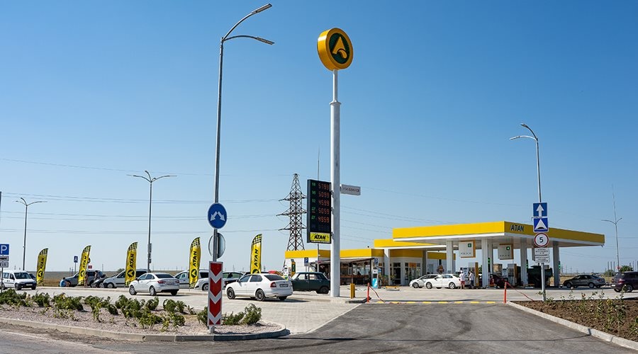 Новый автозаправочный комплекс ATAN открылся в Черноморском