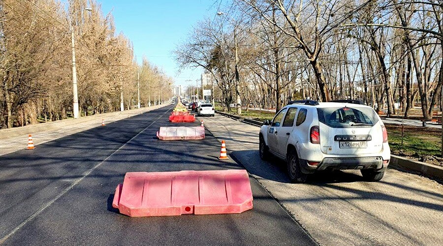 Движение на улицах Русская и Киевская в Симферополе частично перекроют для укладки асфальта