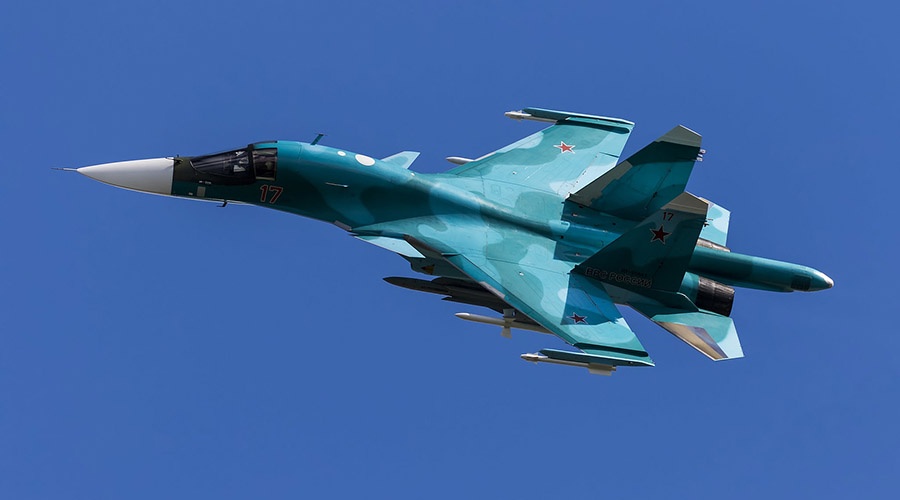 Более 60 самолетов отрабатывают нанесение ракетных ударов на полигонах Крыма и Кубани