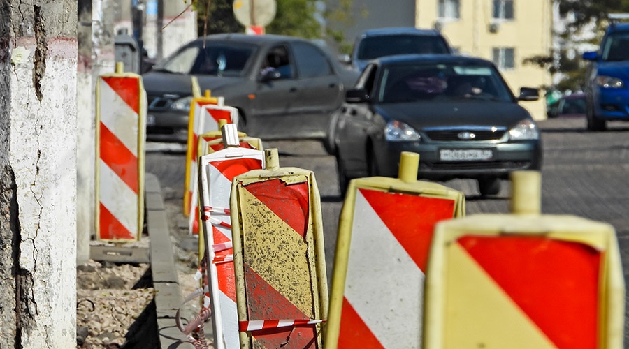 Полсотни улиц Симферополя ожидает ремонт и капремонт в этом году