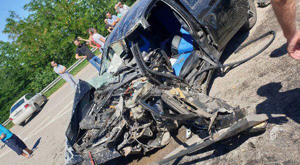 Один человек пострадал при столкновении двух автомобилей под Симферополем