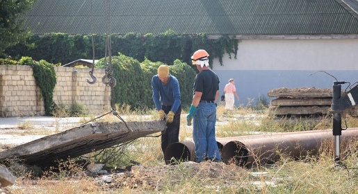 «Крымтеплокоммунэнерго» приступило к замене теплотрассы на месте бывшего рынка «Олимп» в Евпатории
