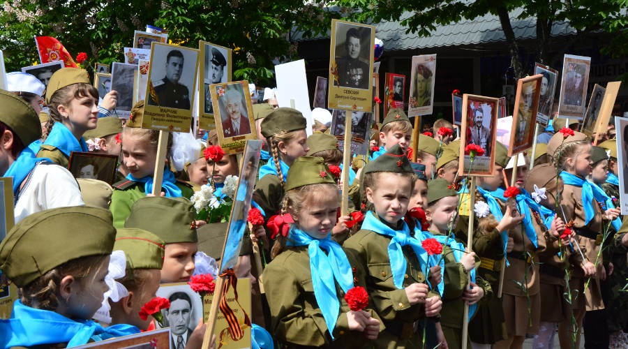 Организаторы «Бессмертного полка» ожидают не менее 40 тыс участников шествия в Симферополе