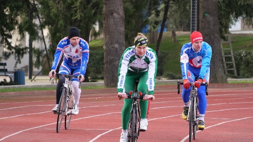 Сборная России для велогонщиков с нарушением зрения в Алуште готовится к новому сезону
