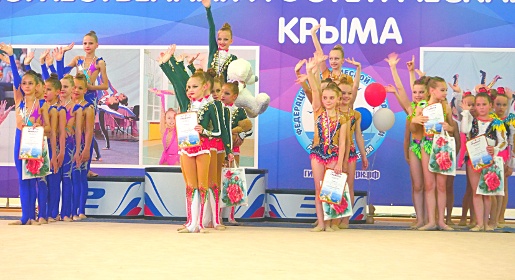 Открытый республиканский турнир по эстетической гимнастике состоялся в Алуште