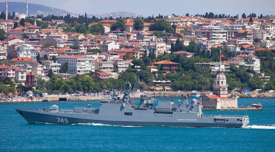 Корабли Черноморского флота отработали в Средиземном море элементы скрытного плаванья