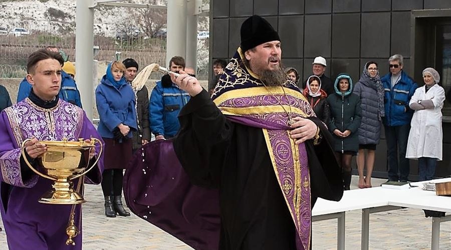 Чин освящения Балаклавской ТЭС состоялся в Севастополе