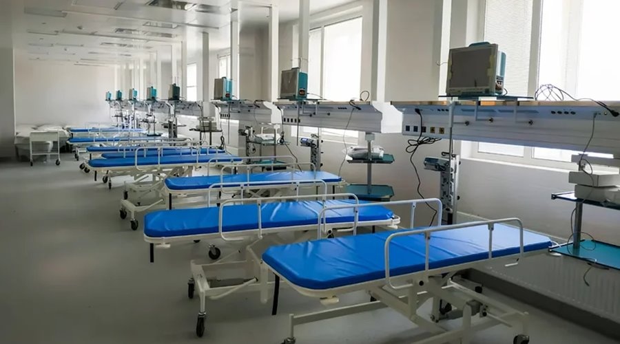 Ковидный коечный фонд в российских больницах загружен на 81%