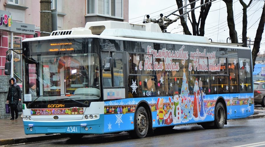 В Симферополе 1 января будет работать 30% общественного транспорта, дальше – больше