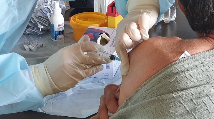 Сотрудники «ВАД» в Крыму организованно вакцинируются от коронавируса