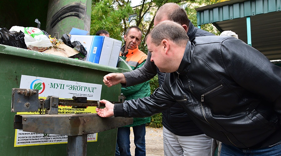 Специалисты посчитают реальный объем накопления мусора в Симферополе