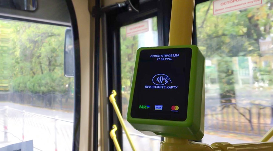 Валидаторы установят в междугородних автобусах в Крыму
