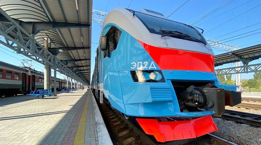 Число перевезенных пригородными поездами пассажиров в Крыму выросло на треть