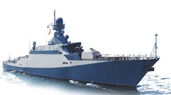 Новейший корабль «Ингушетия» провел испытания ракетного комплекса «Калибр» в Черном море