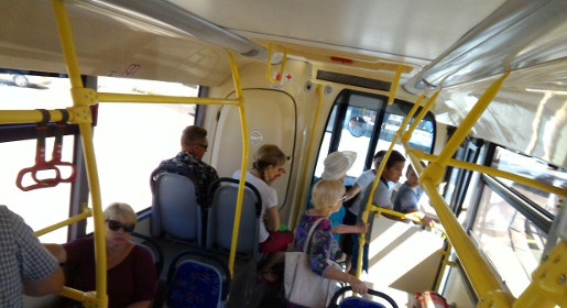 Первые 10 новых пассажирских автобусов вышли на один симферопольский маршрут – до 1 августа курсировать по городу будут все 70 «ЛиАЗов»