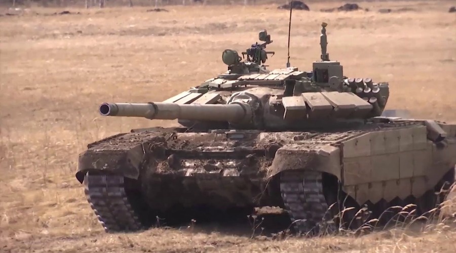 Оборону Крыма укрепляют сверхзащищенными танками Т-72Б3М