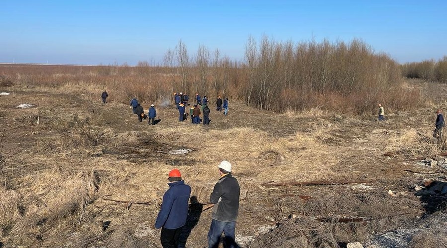 Титановый завод в Армянске начал расчистку водохранилища для приема днепровской воды