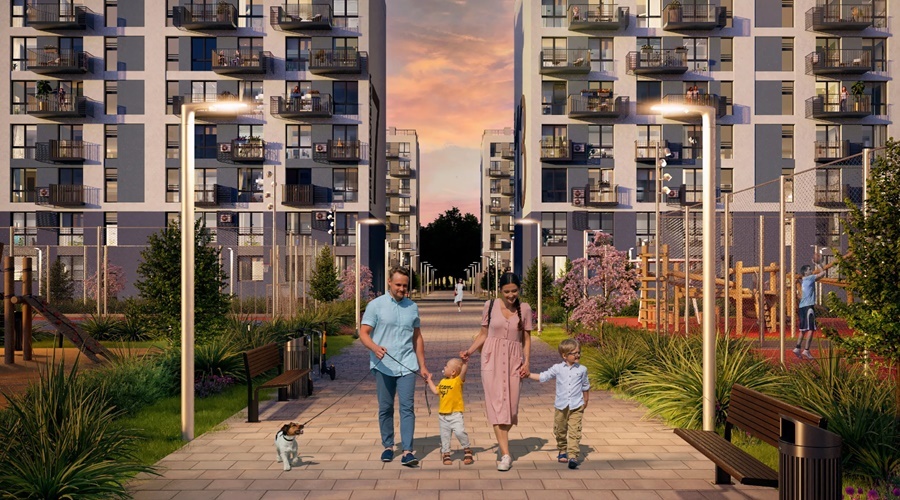 ГК «ИнтерСтрой» показала будущий масштабный жилой комплекс в Крыму