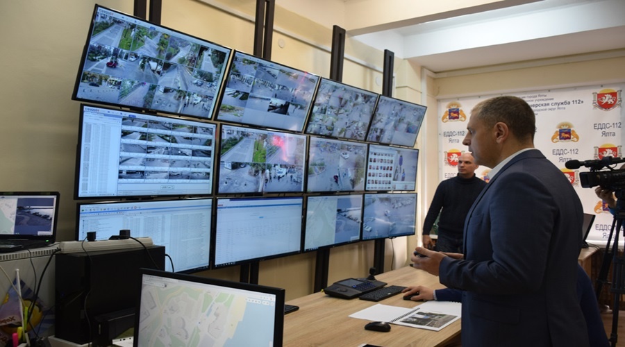 Ялта первой в Крыму внедрила систему интеллектуального видеонаблюдения