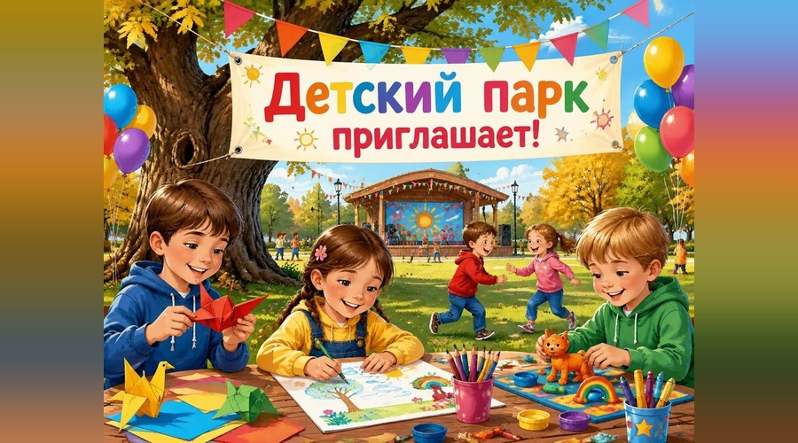 В Детском парке Симферополя проведут серию бесплатных мероприятий