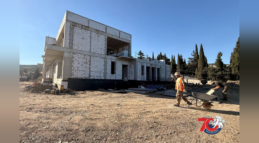 Детский сад под Алуштой готов на 27 процентов