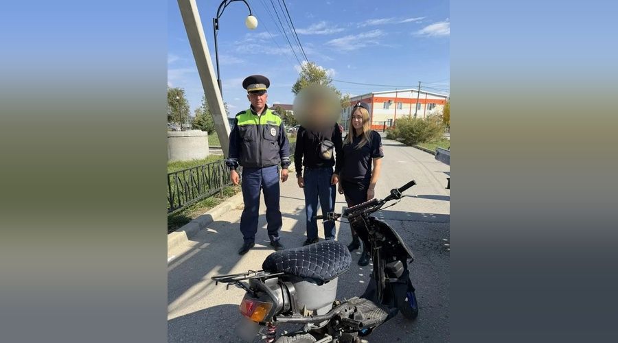 Школьник из Сак лишился мопеда за попытку впечатлить одноклассников