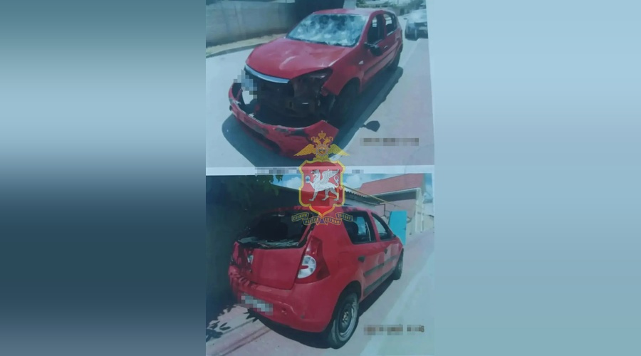 Отказ от разговора закончился разбитым автомобилем в Судаке