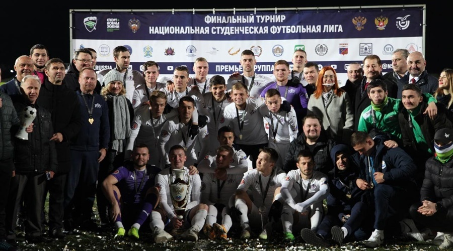 Сборная КФУ будет представлять Россию на студенческом чемпионате Европы по футболу
