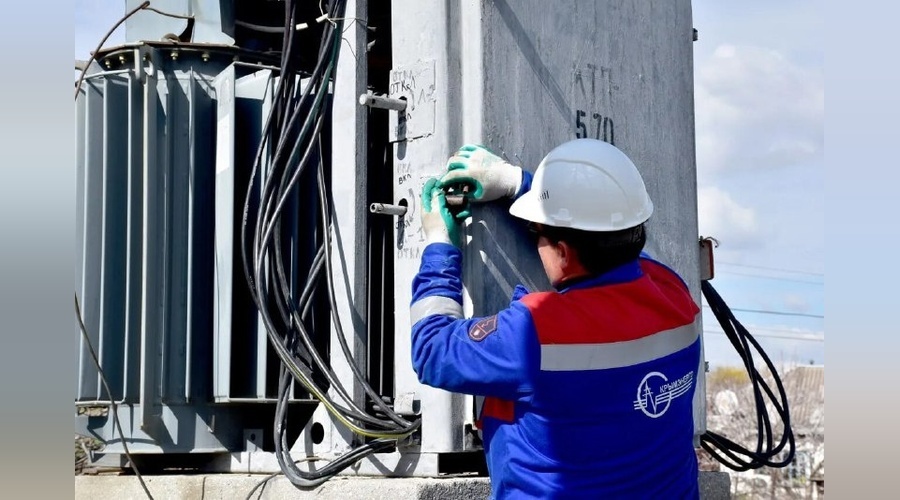 Во всех обесточенных населённых пунктах Крыма стабилизирована подача электроэнергии