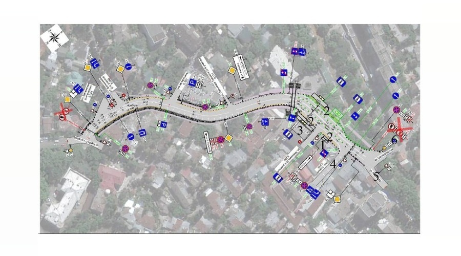 В Ялте приступают к реорганизации движения на остановке Спартак