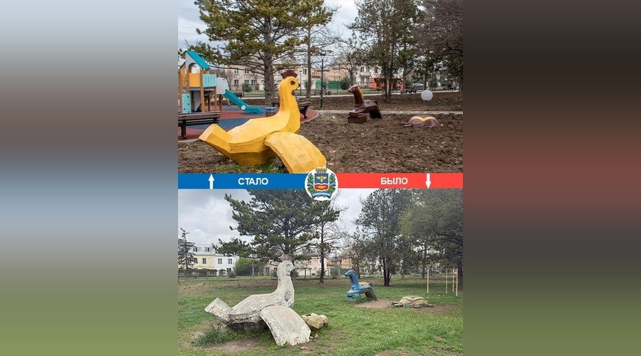 Благоустройство Студенческого сквера в Симферополе завершено