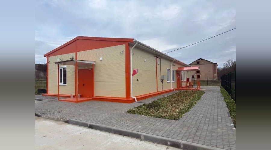 В селе Пожарское открылась модульная врачебная амбулатория