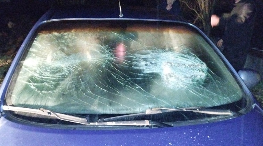 Житель Симферопольского района разбил битой чужой автомобиль