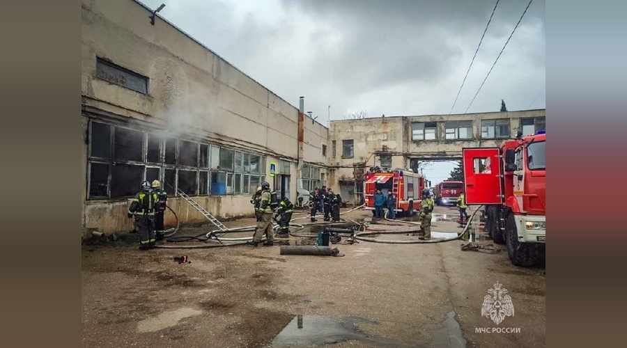 Пожарные Севастополя оперативно справились с огнем в районе Камышового шоссе